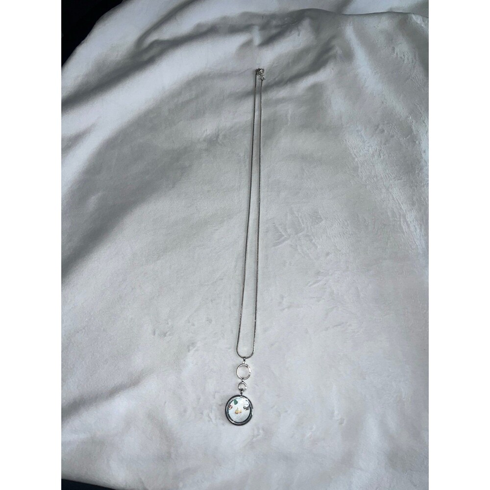 Magnetic enclosure Necklace with 5 mini charms